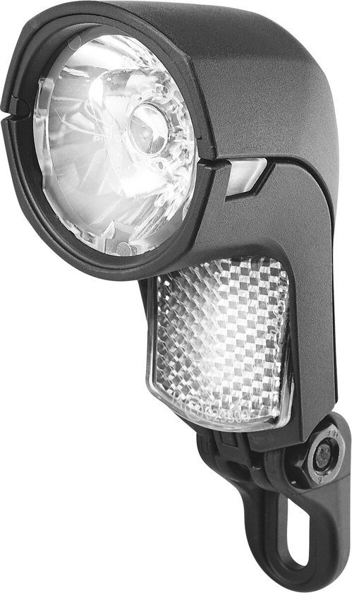 Busch & Müller Upp N Led Koplamp - 30 Lux - Zwart