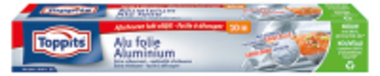 Toppits Aluminium Folie - 10 Meter - 29,5 cm