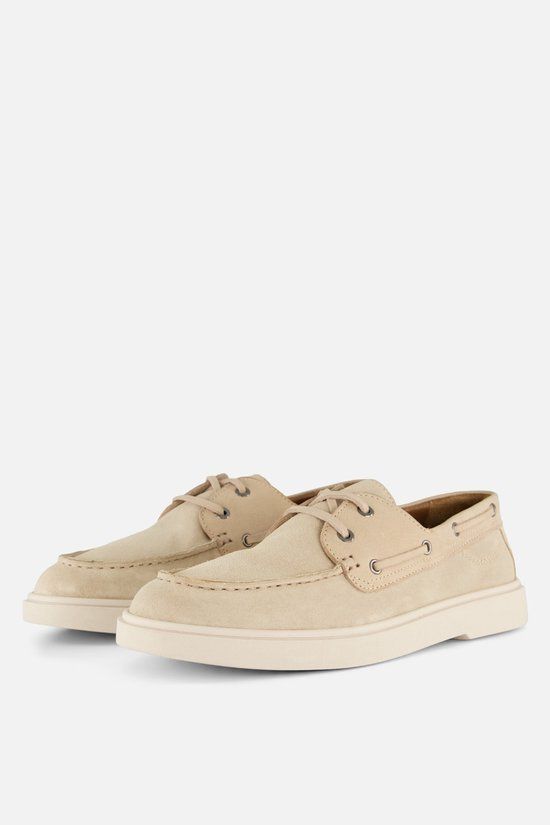 Vertice Rosalia Bootschoen beige Suède - Maat 46