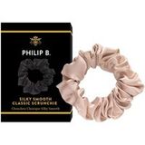 PHILIP B Classic Champagne Scrunchie 1szt - gumka do włosów / róż