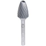 KS Tools 515.3266 Freesstift Hardmetaal Conisch met kogelkop 16.0 mm Lengte 70 mm Afmeting, Ø 6 mm Werklengte 45 mm Schachtdiameter 6.0 mm