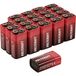 Voltcraft VC-16107985 pile 9 V (bloc) Alcaline 550 mAh 9 V 20 pièce(s)