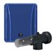 Qp producten | zoutchloride, zoutchloride voor zwembaden, bluetooth-bediening, gasdetector, 5 chloorproductie-instellingen: 20, 40, 60, 80 en 100% | blauw