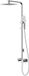 Omnires Parma - Doucheset met kraan, 20x20 cm, 3 stralen, chroom PM7444CR