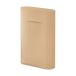 Muuto Vase Ridge en verre dépoli 35 cm Orange clair