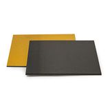 DECORA Carta 0932573 taartschaal, goud/zwart, 36 x 36 cm
