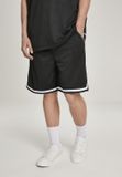 Urban Classics Premium Stripes Mesh Korte broek Zwart XL