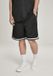 Urban Classics Premium Stripes Mesh Korte broek Zwart XL