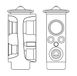 MAHLE Expansionsventil, Klimaanlage AVE6000S | Compatibel met: BMW X5, X6