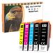 Epson 5 cartouches d'encre, compatible avec Epson 33/33XL, adapté aux modèles XP-530 à XP-7100