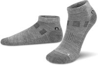 normani 2 paar merino-sneakersokken „Timaru“ grijs