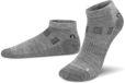normani 2 paar merino-sneakersokken „Timaru“ grijs