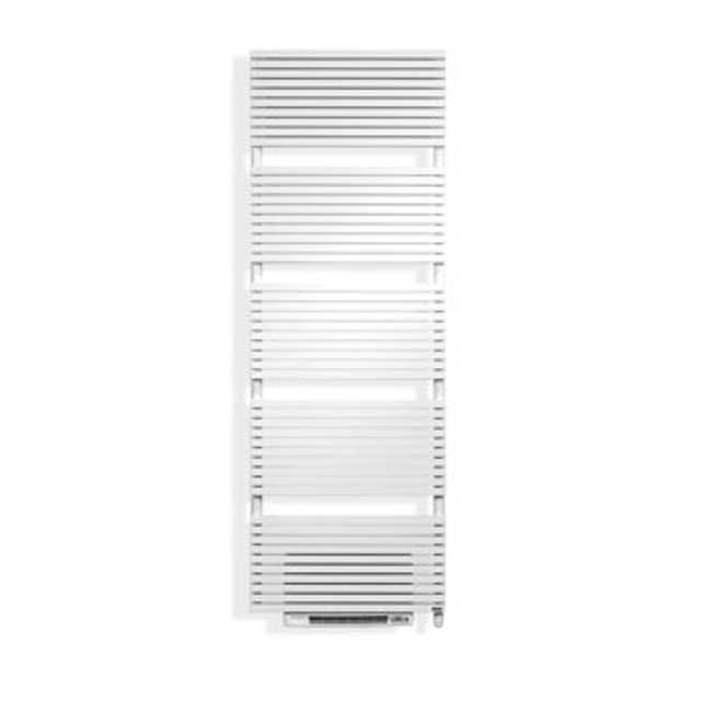 Vasco Vasco Carré CB-EL-BL design radiator elektrisch met blower 1737x600mm, 1250W leisteen grijs (7015) 113190600173700007015-0000