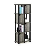 FURINNO Gruen 3-Tier Boekenkasten, Blackwood