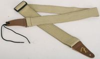 Fender Vintage Tweed strap 2 - Gitaarband - geel