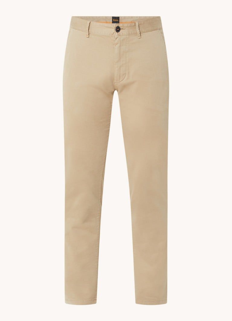 HUGO BOSS Slim Fit Chino Trousers with Pockets