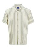 JACK&JONES JORCOBA STRIPE RESORT SHIRT SS SN Heren Overhemd XL Cedar Katoen