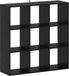 vidaXL Bibliothèque chêne noir 102 x 32 x 102 cm
