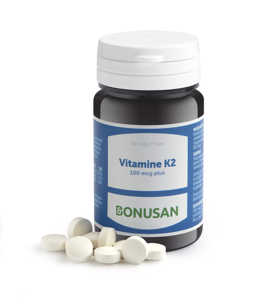 Bonusan Vitamine K2 100mcg Plus Tabletten 60 ST