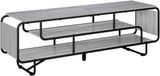 vidaXL TV-standaard 140 x 36 x 45 cm Grijs Sonoma Bewerkt hout