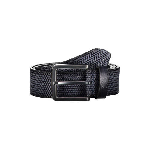 LERROS LERROS leren riem donkerblauw