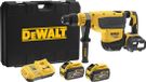 DeWALT Marteau combiné sans fil SDS Max, 2x batterie 9,0 Ah FLEXVOLT, chargeur DCH735X2