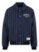 Karl Kani Outdoorjas 'Pinstripes' donkerblauw