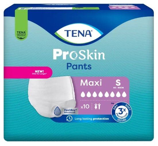 Tena Proskin Pants Maxi Small - 1 pak van 10 stuks