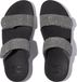 FitFlop Lulu Adjustable Shimmerlux Slides Vrouwen - Pewter