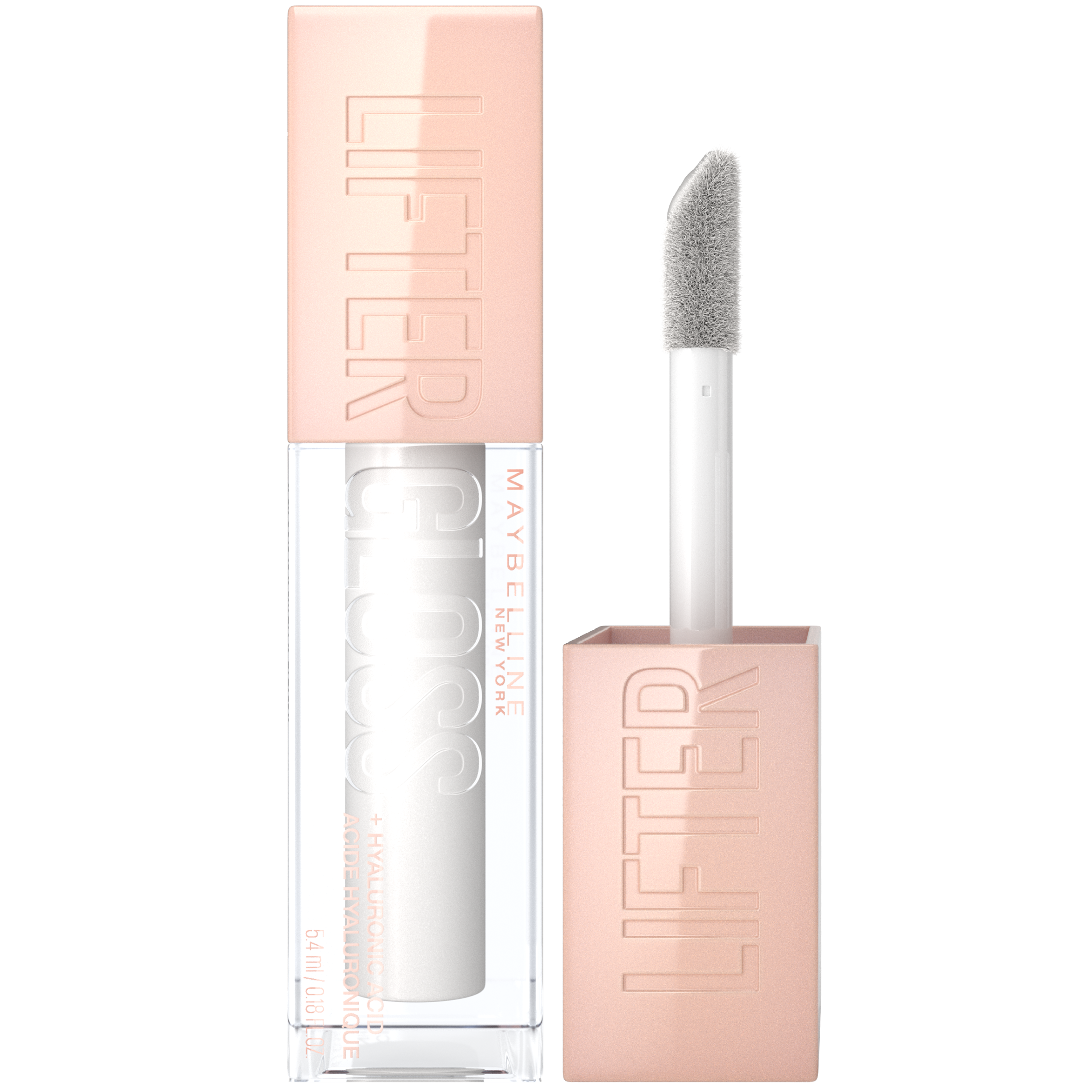 Maybelline Lifter Gloss Lipgloss - 1 Pearl - Transparant - Glanzende Lipgloss - 5,4ml