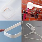Merkloos 2-delige Kleefbare Opvouwbare Hangerorganizer