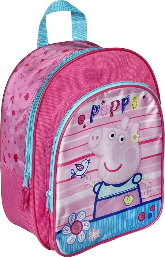 Undercover Peppa Pig Backpack with Front Pocket Multicolor Polyester