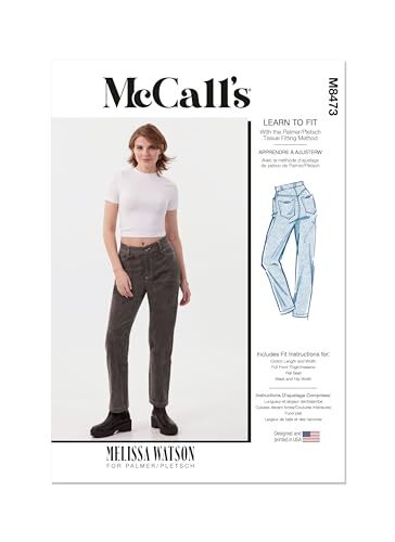 McCall's MCCALLS naaipatroon M8473Y5 Misses' broek door Melissa Watson Y5 (18-20-22-24-26)