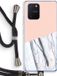 Case Company - Samsung Galaxy Note 10 Lite Case with Cord - A touch of peach - Black Cord