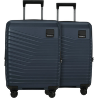 Samsonite Intuo Expandable Spinner 55cm Duo Pack Blue Nights