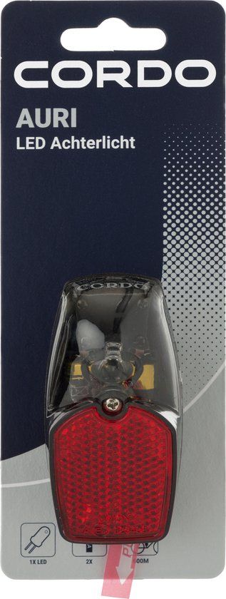 CORDO Achterlicht LED Auri 1LED Rood