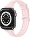 Qubix TPU Slim Fit bandje Lichtroze Geschikt voor Apple Watch 44mm / 45mm / 46mm / 49mm