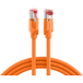 Draka Patchkabel RJ45 Patchkabel Cat.6A S/FTP LSZH, UC900 TM21 orange 3m - 1 VPE = 5 Stück
