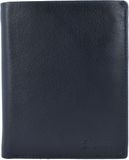 Esquire New Line Portemonnee RFID Leer 10 cm - Jongens - Staand formaat - schwarz