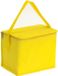 Merkloos Kleine koeltas voor lunch - geel - 20 x 13 x 17 cm - 4.5 liter