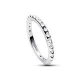 Pandora ME Collectie Piramide studs ringen met heldere zirkonia, Sterling zilver, Kubieke zirkonia