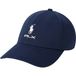 RALPH LAUREN Pet met geweven logo, marine