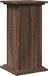 vidaXL Sokkel met opbergruimte, 31x30x60 cm, bewerkt hout, bruin eiken