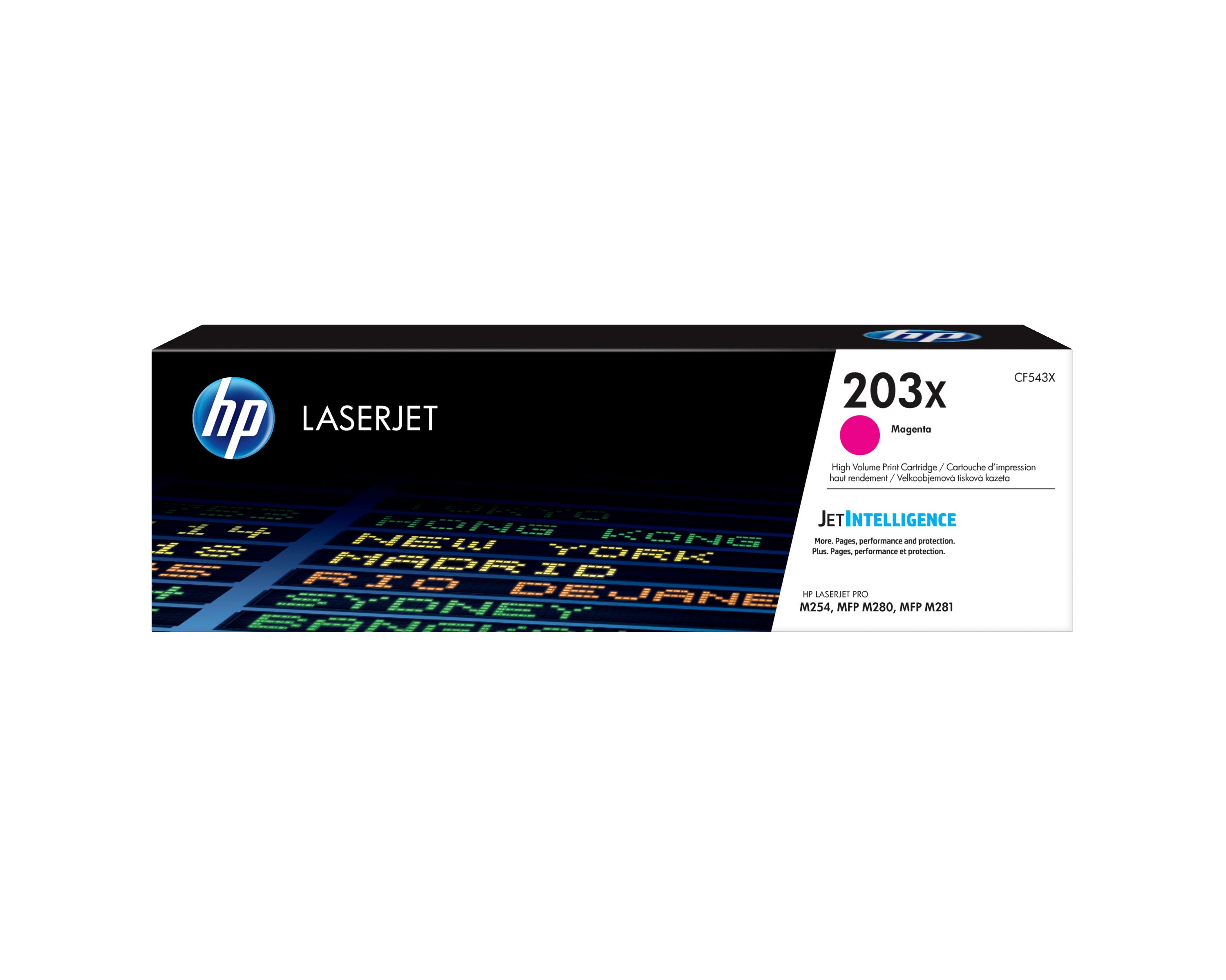 HP 203X High Yield Magenta Toner Cartridge - Original