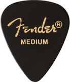 Fender Classic Celluloid Picks - 351 Shape - Black - 0.70 mm - 12 PCS