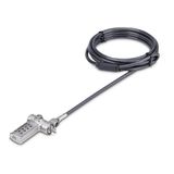 StarTech.com Universeel Laptop Kabelslot 2m Cijferslot Zwart/Zilver