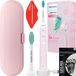 PHILIPS Elektrische tandenborstel HX3651/11, roze kleur + roze opbergdoos + originele Philips Proresult opzetstuk