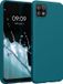kwmobile telefoonhoesje geschikt voor Samsung Galaxy A22 5G - Hoesje voor smartphone - Back cover in mat petrol
