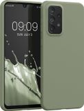 kwmobile Samsung Galaxy A33 5G hoesje - Back cover - Grijsgroen