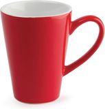 12x Olympia Latte Beker Rood 34cl - GL486